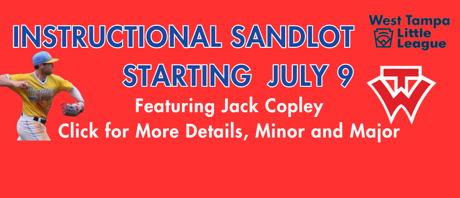 Instructional Sandlot Coming July 9th